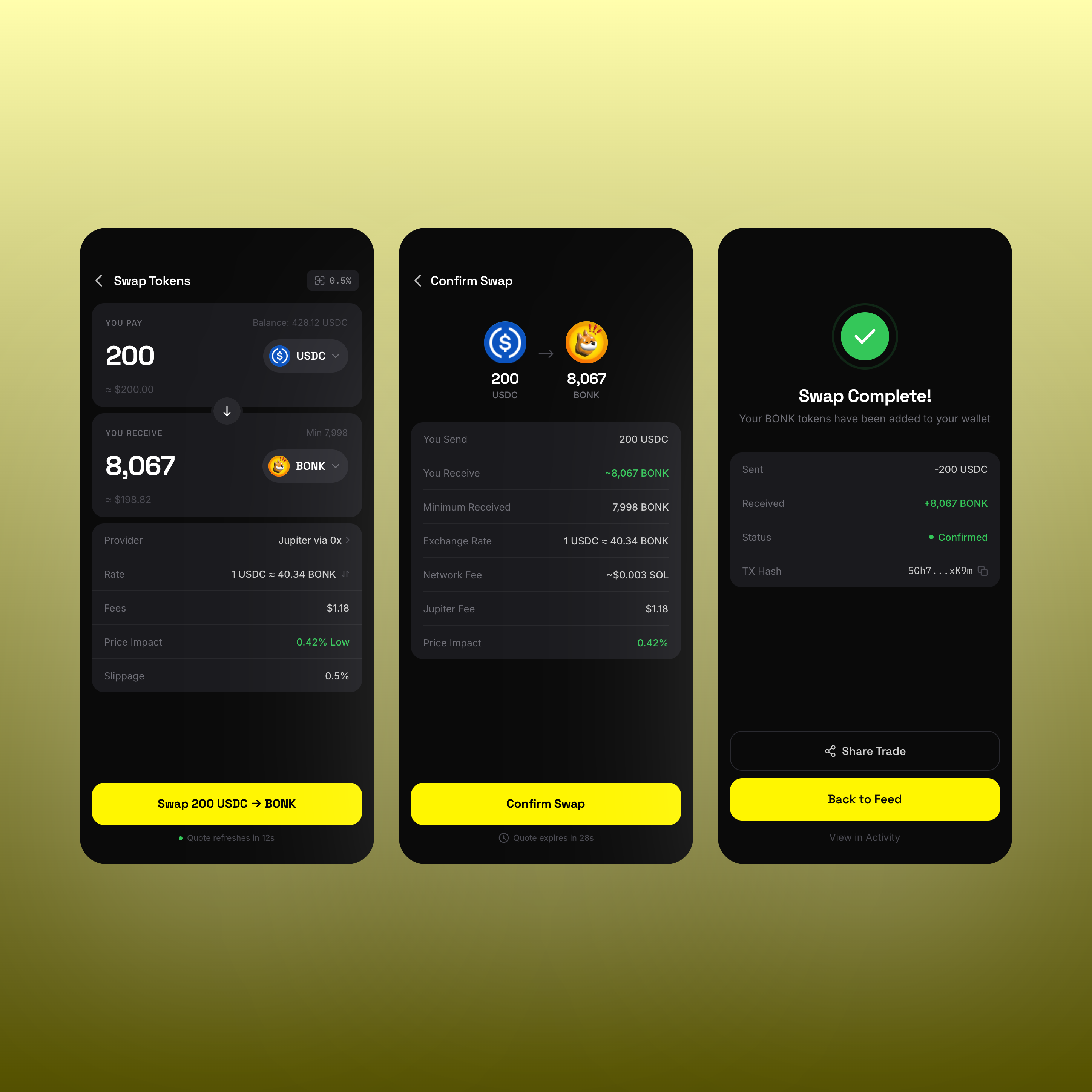 Crypto Trading App